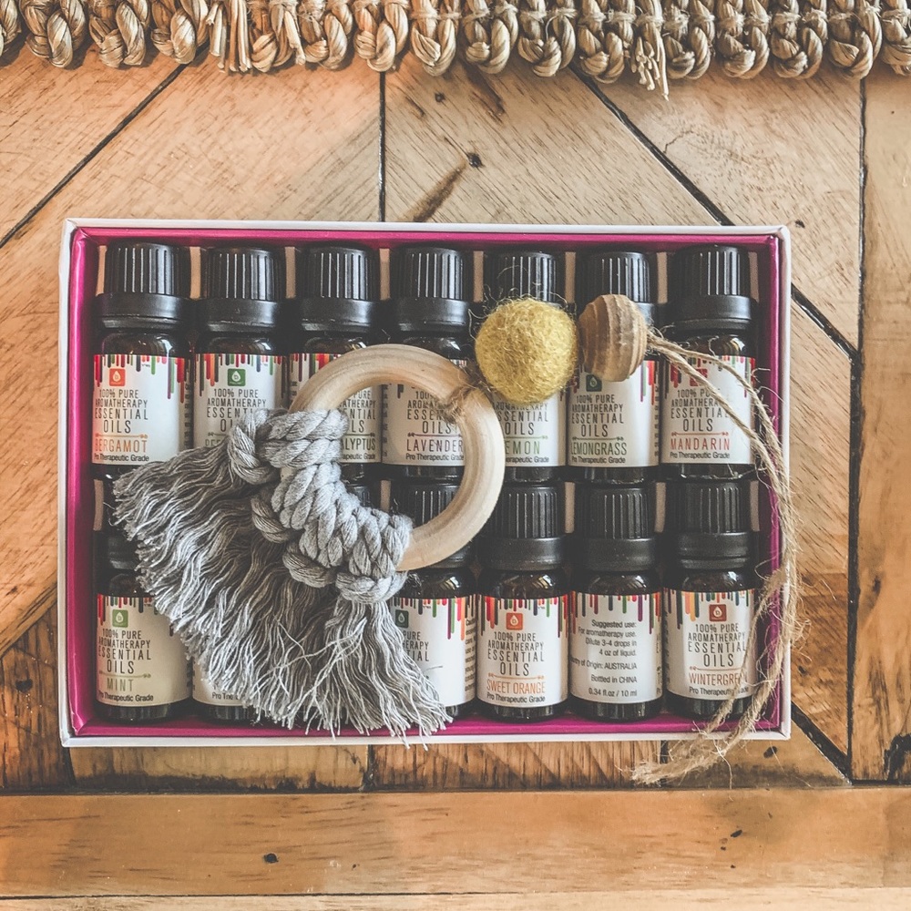 Macrame Aroma Therapy Essential Oil Car Diffuser